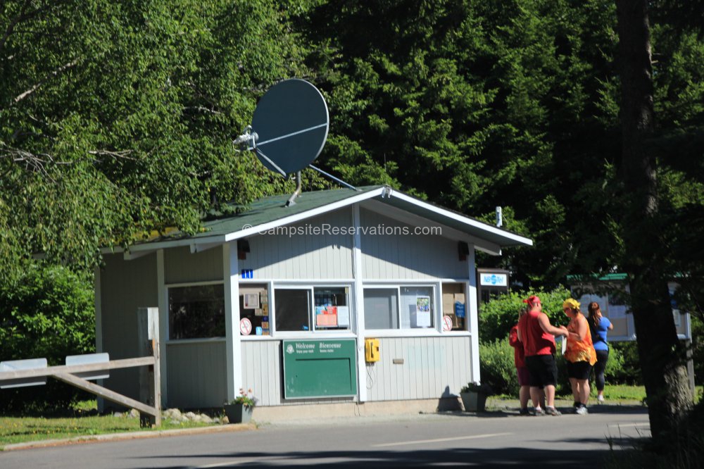 Headquarters Campground at Fundy National Park, New Brunswick, Canada